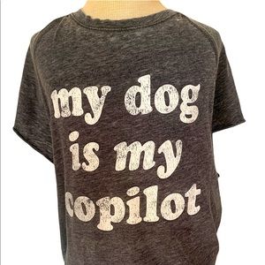 Women’s size small graphic t-shirt.